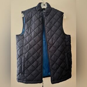 Men's Quilted Navy Vest